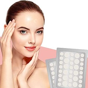 Han Er Xi Hydrocolloid Tea Tree Oil &amp; Salicylic Acid Acne Pimple Patches Round Shape Face Blemish Clearing All Skin Types - Product Image 2
