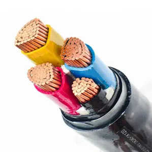 Yjv 0.6/1kv 5 Core Strand Copper Power Cable 5x4mm2 5x6mm2 5x16mm2 5x35mm2