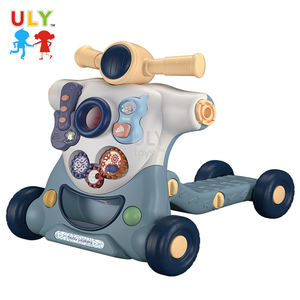 Poussette en plastique multifonctionnelle 3-en-1 pour bébés et tout-petits avec fonctions musicales éducatives - Product Image 3