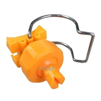 Quick Connect Adjustable Ball Nozzle with Clamp Clip, ball clip