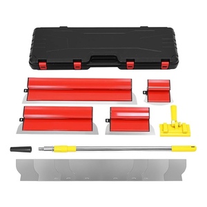 Thép không gỉ Lưỡi dao <span class=keywords><strong>Putty</strong></span> làm mịn sơn kết thúc thạch cao Công cụ xây dựng vách thạch cao skimming vách thạch cao lưỡi dao - Product Image 2