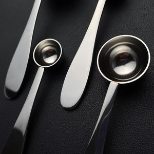 304 스테인레스 스틸 프리미엄 품질 사용자 정의 로고 1/2 티스푼 계량 스푼 2.5ML 3ML 금속 측정 차 커피 말차 스푼 - Product Image 6