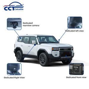 Système de caméra panoramique 360° pour Toyota LC250 avec écran d'origine, 4 canaux, 1080p, vue aérienne et trajectoire dynamique - Product Image 2