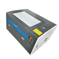 Machine de découpe et de gravure laser CO2 4060 50W 400x600mm, découpeuse laser industrielle à refroidissement par eau pour plastique et verre