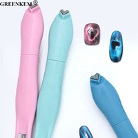 Nouveau 3-en-1 détachable multi-fonctionnel oeil de chat aimant serpent motif coeur oeil de chat aimant oeil de chat vernis à ongles Gel aimant
