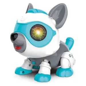 2023การออกแบบใหม่สมาร์ทหุ่นยนต์สุนัขสัตว์เลี้ยงพลาสติกปฏิสัมพันธ์ของเล่นสมาร์ทสุนัขไฟฟ้า