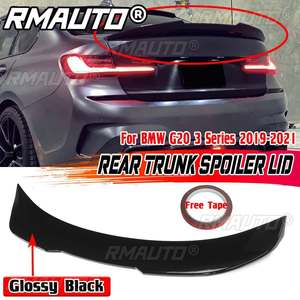 Alerón trasero estilo fibra de carbono/negro para BMW Serie 3 G20 2019-2021, estilo PSM. - Product Image 1