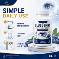 Tablet Kunyah Premium Blueberry Lutein Ester Antioksidan Perawatan Mata Suplemen Kesehatan 60 Tablet