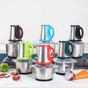 Crest exprimidor eléctrico doble 300W funcional Bosching litro picador molinillo vegetal licuadora automática Rusia todo mezclador carne - Product Image 4