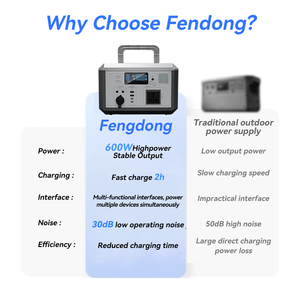 Hot Bán 220V Eu Cắm Xách Tay Sao Lưu Pin Năng Lượng Mặt Trời Tinh Khiết Sin Sóng Cho Nhà Cắm Trại Ngoài Trời Xe Trường hợp Khẩn cấp 100W Đèn Pin - Product Image 2