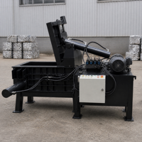 Machine à balles compacte et portable en aluminium pour le recyclage des vêtements usagés et des déchets ménagers, haute performance, très demandée
