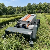 Tondeuse à gazon automotrice multifonctionnelle télécommandée haute puissance