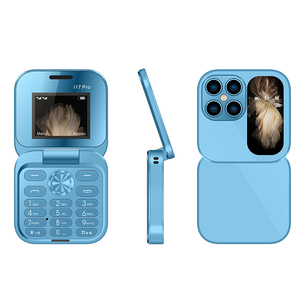 Teléfono Móvil Plegable I17 Pro Económico con Red 2G, Doble SIM, Radio FM, Reproductor de Música, Reproductor de Video, Teléfono con Función de Doble SIM - Product Image 5