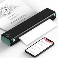Printer Thermal Nirkabel Mini Printer Mobile M08F Portabel Ukuran A4 Blue Tooth Jiangsu Weight Stock Mobile Vino 1200mah 198mm
