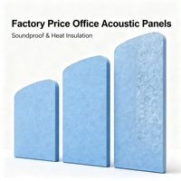 Panneaux acoustiques insonorisants en gros, directement de l'usine, pour bureaux, studios de diffusion, salles de réunion et plafonds