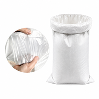 Sac intérieur transparent en PE de qualité alimentaire, résistant à l'humidité, pour emballage de céréales de 10 kg et 25 kg