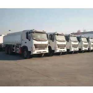 Giá Tốt SINOTRUK HOWO A7 6X4 Bình Nhiên Liệu Xe Bồn Chứa Dầu Diesel Xe Tải Bán Tốt Với Súng Tiếp Nhiên Liệu