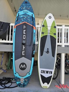 Ván chèo đứng bơm hơi thiết kế OEM bán buôn, kiểu Drop Stitch, kích thước 11'6''*34'', tải trọng 430LB, ván lướt sóng SUP - Product Image 3