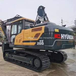 Pelle sur chenilles moderne originale HX200 bon marché Nouvelle pelle sur chenilles hydraulique Machines à bas prix Hyundai HX200 - Product Image 4