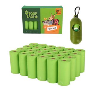 Sacs de collecte de fèces pour chien biodégradables de haute qualité, sacs à déjections pour animaux de compagnie en plastique durable - Product Image 1