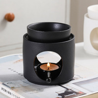 Nouvel Arrivage Diffuseur d'Arômes d'Aromathérapie 2025 en Céramique, Brûleur d'Huiles Essentielles, Lampe à Bougie Chauffe-plat, Support Mat pour Brûleur de Cire