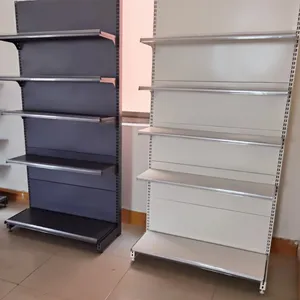 Modern Retail Shop Gondola Shelving System Grocery Store Display Units Shelving For Sale
