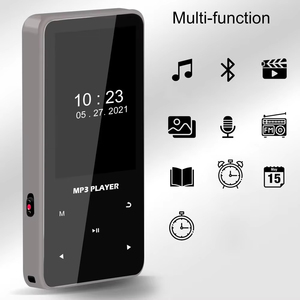 เครื่องเล่น MP3 พกพาขนาด 2.4 นิ้ว รับทำโลโก้ตามสั่ง เหมาะสำหรับนักเรียน ใช้เรียนรู้ กิจกรรมกลางแจ้ง หน้าจอสัมผัส บันทึกเสียง วิทยุ FM เครื่องเล่นเสียงขนาดเล็ก - Product Image 5