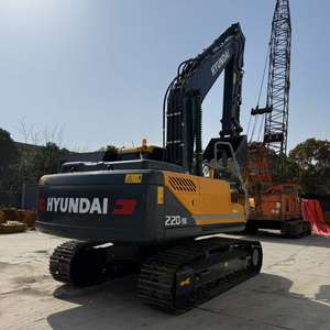 Excavadora sobre orugas Hyundai 220lc 220lc-9s Original de Corea de 22 toneladas USADA, - Product Image 5