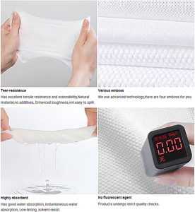 Toalla Desechable para Bebé de Alta Calidad con Alta Capacidad de Absorción de Agua, Suave y Ecológica - Product Image 4