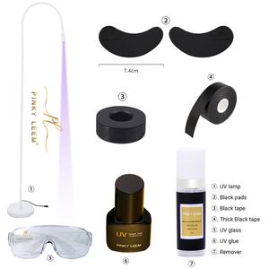 Pinky leem New Product Uv Lash Glue Led Light Fast Drying Wat Beam Light Uv Lash System - Product Image 6