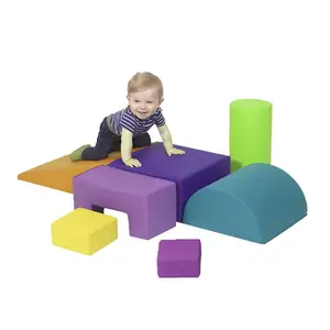 Juego de sofás de juego magnéticos Pepita de espuma Sofá de juego para niños Sofá modular Personalizado Colorido Playcouch OEM Espuma viscoelástica moderna para niños 5 días