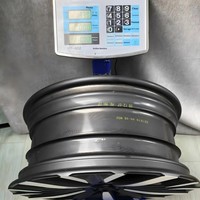 Nuevas Llantas de Aleación Fundida Originales de Fábrica de 19 Pulgadas 5*120 6.5J, Llantas de Aleación Negras Mecanizadas, Compatibles con Autos de Pasajeros BYD Seal U