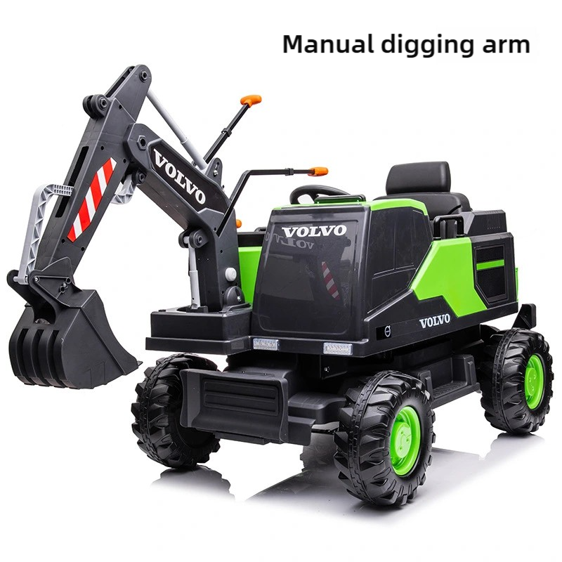 สีเขียว (แขนขุดแบบแมนนวล)