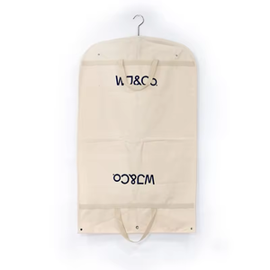 Nuevo OEM personalizado impermeable a prueba de polvo transparente abrigo cubierta de polvo vestido, chaqueta colgante almacenamiento Protector viaje ropa <span class=keywords><strong>Traje</strong></span> bolsas - Product Image 1