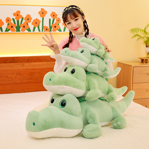 Dương Châu mới Mặt Trời Mọc nhà máy tùy chỉnh mềm sang trọng động vật hoang dã cá sấu gối Búp bê đồ chơi nhồi bông cá sấu tăng cường động vật biển - Product Image 6