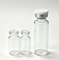 Flacon en verre borosilicate transparent de 2 ml pour applications de remplissage pharmaceutique