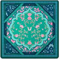 Nouveau Tapis de Mahjong Chinois 80x80cm 2026 en Tissu Jacquard 2mm Antidérapant Écologique Résistant à l'Eau Durable Portable pour Table