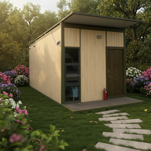 Appartement conteneur détachable de 18-24 m² pour <span class=keywords><strong>location</strong></span> Airbnb, <span class=keywords><strong>studio</strong></span> individuel, maison de plage, maison préfabriquée, design ferme, certifié CE - Product Image 2