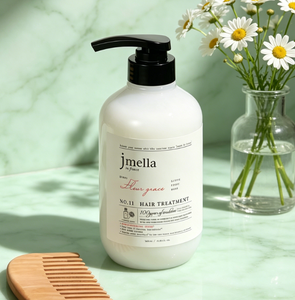 JMELLA en France Fleur Grace Soin Capillaire Apaisant 500ml Pour Cuir Chevelu Irrité Réparation Profonde Nourrit les Cheveux Fragiles - Product Image 1