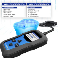Escáner OBD2 KW350, herramienta de diagnóstico definitiva para vehículos Volkswagen, Audi, Skoda o SEAT de la serie V/A