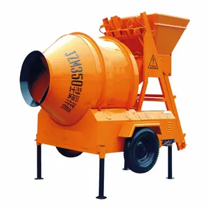 Vente directe d'usine JZM mélangeur de béton en forme de tambour avec une capacité de 350L à 500L