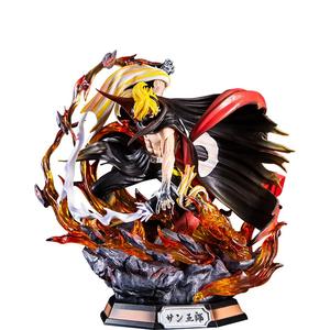 Jouets personnalisés en résine PVC de haute qualité Action & toy peut allumer deux têtes debout posture <span class=keywords><strong>Vinsmoke</strong></span> <span class=keywords><strong>Sanji</strong></span> figurines d'anime une pièce - Product Image 1