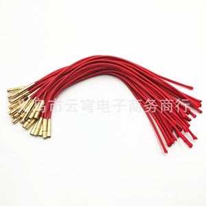 สร้อยข้อมือด้ายเคลือบแว็กซ์สีแดง 2 มม. 20 ซม. ชั้นเดียว เครื่องประดับสำหรับงานร้อยลูกปัด ใช้ได้ทั้งผู้หญิงและผู้ชาย - Product Image 5
