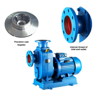 Pompe centrifuge auto-amorçante à plusieurs entrées et sorties, disponible en 2/3/4/6 pouces, pompe à eau auto-aspirante