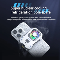 Enfriador de Teléfono Celular, Ventilador de Refrigeración para Celular, Disipador de Calor para Jugar y Ver Videos con Batería Recargable