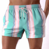 Short de surf de plage Nouveau design Short de vacances Élégant Surf Stretch 3 pouces avec short de bain de poche