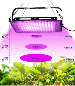 Luz de <span class=keywords><strong>cultivo</strong></span> <span class=keywords><strong>LED</strong></span> AC220V 50W 100W 300W Phyto lámpara de <span class=keywords><strong>cultivo</strong></span> de reflector de espectro completo para plantas de <span class=keywords><strong>interior</strong></span>, hogar, invernadero - Product Image 4