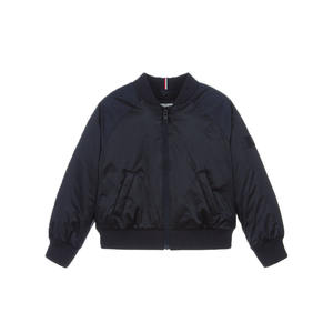 Chaqueta Bomber para Niños con Forro Afelpado y Ajuste Ajustable para Días Fríos y Looks Casuales con Estilo - Product Image 1