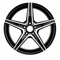 Jantes en alliage d'aluminium pour voitures particulières, design étoile, 17, 18, 19 pouces, 5x112, vente chaude pour Mercedes Benz