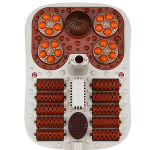 Spa de pies automático para el hogar con calefacción de temperatura constante, lavabo doble para remojo de pies doble, terapeuta de masaje eléctrico - Product Image 2